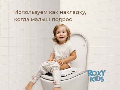 Горшок дорожный Roxy-Kids HandyPotty 3 в 1 универсальный 1-00457656_6