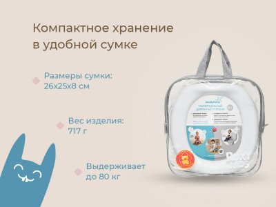Горшок дорожный Roxy-Kids HandyPotty 3 в 1 универсальный 1-00457656_8