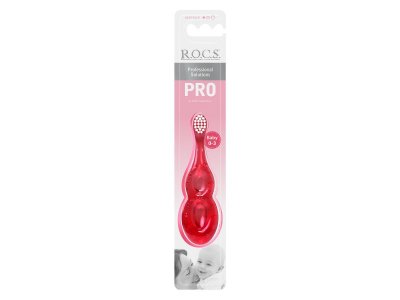 Зубная щетка Rocs Pro Baby для детей от 0 до 3 лет 1-00206569_1