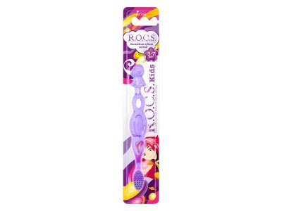 Зубная щетка R.O.C.S Kids, Экстра мягкая щетина для детей от 3 до 7 лет 1-00212949_4