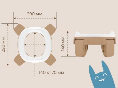 Горшок дорожный Roxy-Kids HandyPotty 3 в 1 универсальный 1-00457655_9