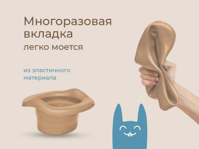 Горшок дорожный Roxy-Kids HandyPotty 3 в 1 универсальный 1-00457655_10