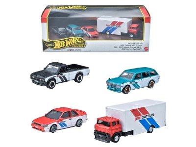 Набор игровой Hot Wheels Premium, 4 машинки, металл, 1:64 1-00457659_1