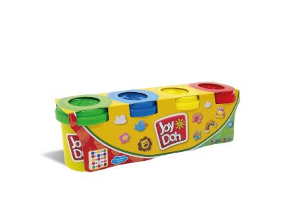 Масса для лепки Joy Doh, набор из 4 баночек с тестом 1-00457663_3