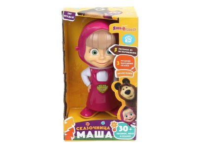 Игрушка музыкальная Умка Сказочница Маша 30+ песенок, фраз и сказок 1-00458283_1