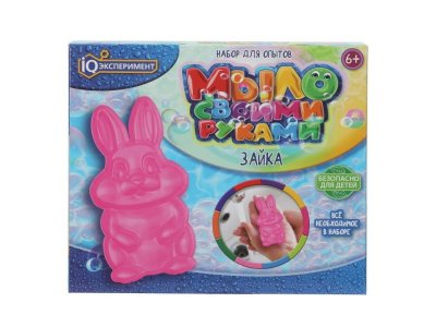 Набор опытов IQ Эксперимент Мыловарение Зайка 1-00458333_1