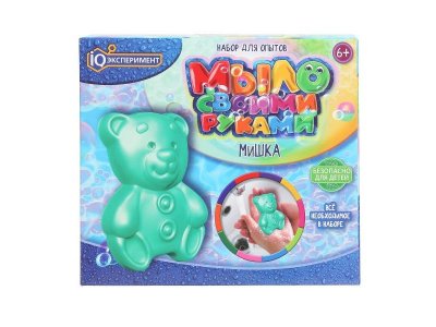 Набор опытов IQ Эксперимент Мыловарение Мишка 1-00458334_1