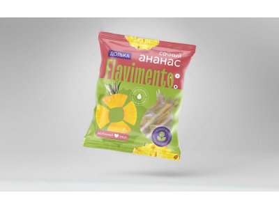 Конфеты жевательные Flavimento Ананас 100 гр 1-00458341_2