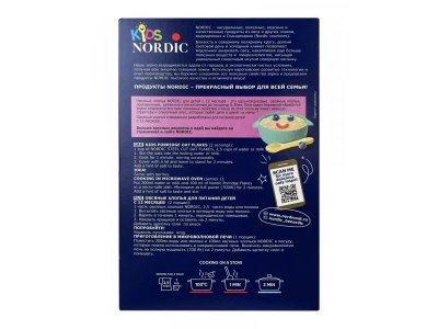 Хлопья Нордик овсяные 400 г 1-00458345_3