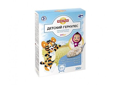 Хлопья Myllyn Paras овсяные цельнозерновые 350 г 1-00458346_1