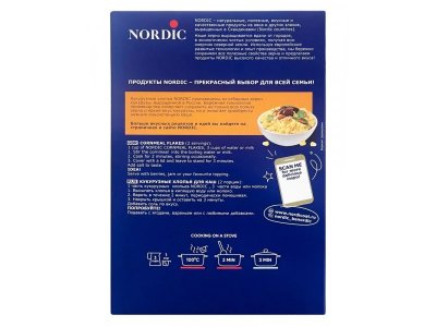 Хлопья Нордик кукурузные для каши 400 г 1-00458347_3