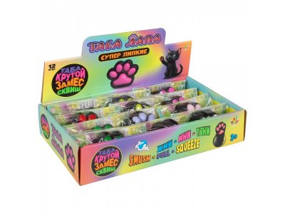 Игрушка-антистресс 1 Toy Крутой замес Таба Лапа черная 6,5*3 см 1-00458349_2