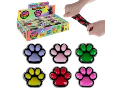 Игрушка-антистресс 1 Toy Крутой замес Таба Лапа черная 6,5*3 см 1-00458349_1