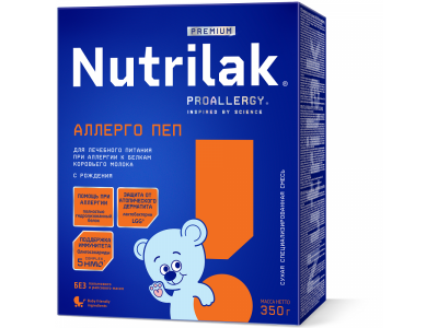 Смесь Nutrilak Premium Аллерго Пеп, с рождения 350г 1-00458343_1