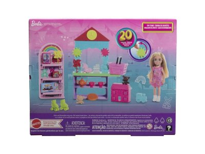 Набор игровой Barbie Chelsea Магазин игрушек Челси, с продукцией, торговым прилавком и акс. 1-00457540_6