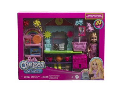 Набор игровой Barbie Chelsea Магазин игрушек Челси, с продукцией, торговым прилавком и акс. 1-00457540_7