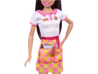 Кукла Barbie Skipper First Jobs Барби Скиппер Доставка пиццы, темный цвет волос, 12 см 1-00457543_3