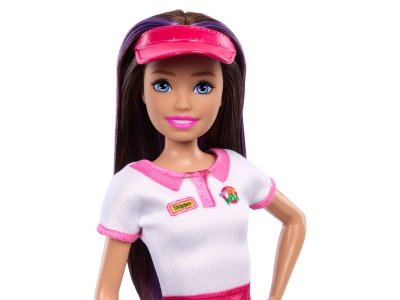 Кукла Barbie Skipper First Jobs Барби Скиппер Доставка пиццы, темный цвет волос, 12 см 1-00457543_4