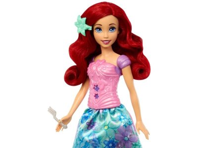Кукла Mattel Disney Princess Spin & Reveal Принцесса Ариэль, рыжий цвет волос, с модными акс., 29 см 1-00457544_8
