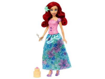 Кукла Mattel Disney Princess Spin & Reveal Принцесса Ариэль, рыжий цвет волос, с модными акс., 29 см 1-00457544_9