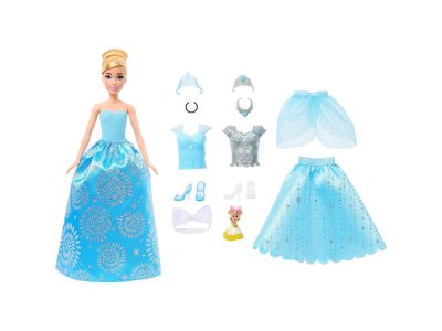 Набор игровой Mattel Disney Princess Золушка модное преображ., гардероб, предметы одежды и модные ак 1-00457548_5