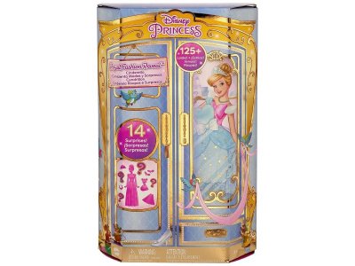 Набор игровой Mattel Disney Princess Золушка модное преображ., гардероб, предметы одежды и модные ак 1-00457548_7