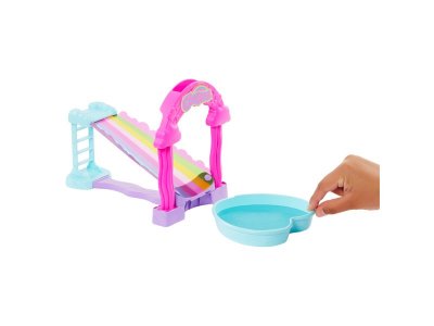 Набор игровой Barbie Chelsea Челси и водная горка Тобоган, с фигуркой собачки и пляжными акс. 1-00457551_3