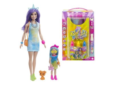 Набор игровой Barbie Tie-Dye Fashion Maker Студия моды, Барби и Челси с питомцем и акс. 1-00457554_1