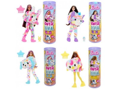 Набор игровой Barbie Cutie Reveal Милашка Барби в костюме животного и фигурка питомца 1-00457555_1