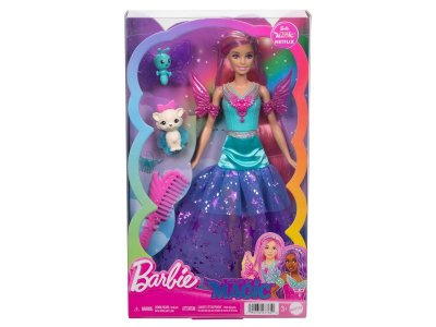 Набор игровой Barbie A Touch of Magic Прикосновение Магии Барби с питомцами и модными акс., 29 см 1-00457556_6