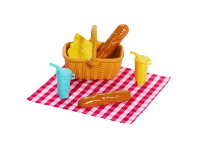 Набор игровой Barbie Friends Барби и Челси на пикнике, корзиной, одеялом и акс. 1-00457557_2