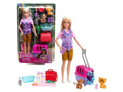 Набор игровой Barbie You Can Be Anything Профессии Барби Ветеринар с фигур. животных и акс., 29 см 1-00457563_1