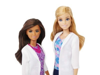 Набор игровой Barbie SIOC Профессии Барби Научная Лаборатория с 2 куклами Барби с акс., 29 см 1-00457564_4