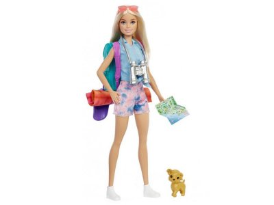 Набор игровой Barbie Camping Барби идёт в поход, фигурка собачки и акс. для путешествий, 28 см 1-00457569_6