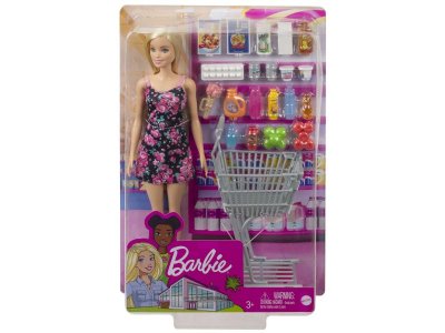 Набор игровой Barbie Doll and Accessories Поход в супермаркет с акс., 28 см 1-00457573_5