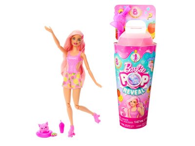 Набор игровой Barbie Pop Star Кукла Барби Pop Reveal с меняющ. цветом волос и макияжем, с модными ак 1-00457575_1