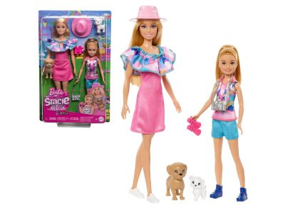 Набор игровой Barbie Stacie Кукла Барби и Стейси с 2 фигурками питомцев и акс. 1-00457577_1