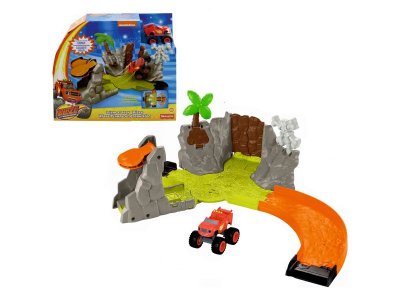 Набор игровой Fisher Price Blaze and the Monster Machines Вспыш и чудо-машинки Трюковая арена 1-00457579_1