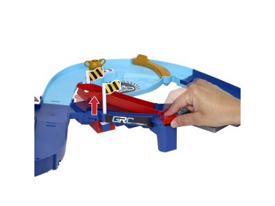 Набор игровой Mattel Cars Тачки Автотрек Гоночная трасса с ускор., 20 дет. трассы с мех. запуск., 1 1-00457580_9