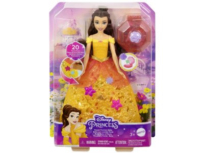 Кукла Mattel Disney Princess Принцесса Белла в цветочном платье с модными акс., 29 см 1-00457581_7