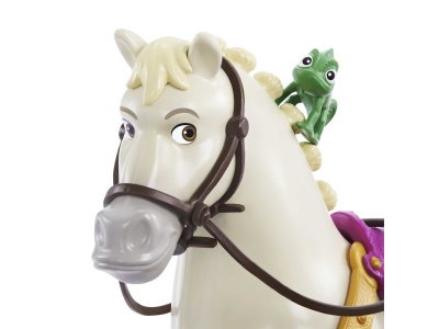 Набор игровой Mattel Disney Princess Рапунцель и конь Максимус, с акс., фигуркой хамелеона 1-00457584_2