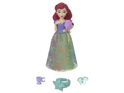 Кукла Mattel Color Reveal Принцесса Дисней, с меняющимся цветом одежды, с модными акс., 8,89 см 1-00457586_4