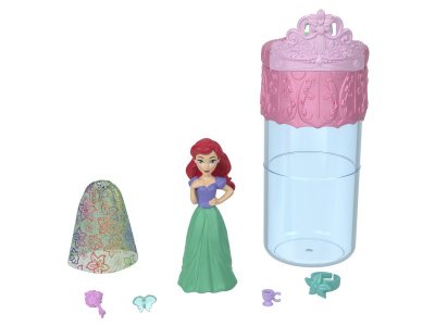 Кукла Mattel Color Reveal Принцесса Дисней, с меняющимся цветом одежды, с модными акс., 8,89 см 1-00457586_6