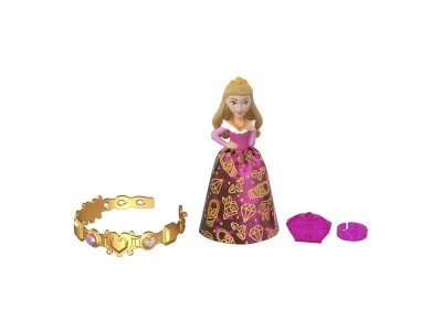 Кукла Mattel Color Reveal Принцесса Дисней, с меняющимся цветом одежды, с модными акс., 8,89 см 1-00457587_4