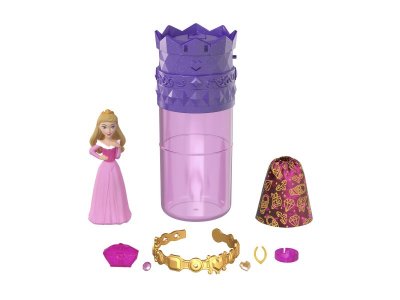 Кукла Mattel Color Reveal Принцесса Дисней, с меняющимся цветом одежды, с модными акс., 8,89 см 1-00457587_5