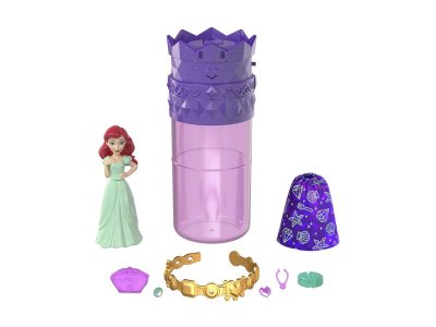Кукла Mattel Color Reveal Принцесса Дисней, с меняющимся цветом одежды, с модными акс., 8,89 см 1-00457587_10
