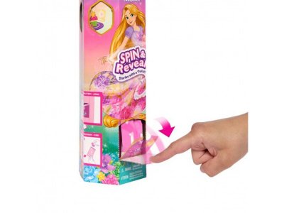Кукла Mattel Disney Princess Spin & Reveal Принцесса Рапунцель, светлый цвет волос, с акс., 29 см 1-00457589_3