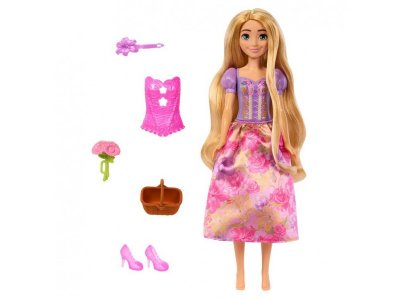 Кукла Mattel Disney Princess Spin & Reveal Принцесса Рапунцель, светлый цвет волос, с акс., 29 см 1-00457589_4
