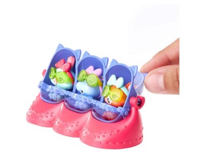 Набор игровой Mattel Enchantimals Бегемотик Хедда Хиппо и малыши 3 фигурки животных и акс. 1-00457590_3