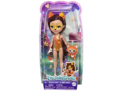 Набор игровой Mattel Enchantimals Кукла и Малышка-подружка, c акс., 15 см 1-00457592_2